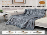 Electric Heated Blanket Smart Thermostatic Intelligent Timing Automatic - Beige - Size 1.5-1.8m V1102-114-25877-BEG-150-180CM