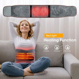 Far Infrared Hot Compress Waist Support Belt, Wireless USB Charging Vibration Massager Belt for V1265-AU-144-HUI