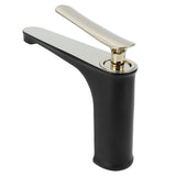 Bathroom Single Hole Faucet Lavatory Hot and Cold Water Tap for Washbasin Hotel HomeG9/16 V1294-YM0901-3112210056013