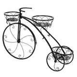 3-Tier Iron Bicycle Plant Stand Rack Tricycle Planter V178-66787