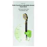 Outdoor Shower Kit Camping Shower Pump Full Screen Digital Display 7800mah Upgraded Low Noice V1308-DSZKI-1087