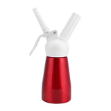 250mL Portable Red Aluminum Whipped Dessert Cream Butter Dispenser Whipper Foam Maker V1294-YM0722-JYA03290