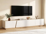 Artiss 180cm TV Unit Storage Cabinet Living Room White & Pine FUR-Z-CT05-TV180-GY-AB