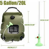 Solar Camping Bag, Solar Portable Bag, Outdoor Foldable Water Bag with Switchable V1237-ZY-715-083