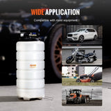 Fluid Extractor, 15 Liters Capacity, Pneumatic/Manual Oil Changer Vacuum Fluid Extractor with V952-SDCYQ15LQD20CAED3V0