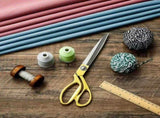 Amylove 3 Pcs Ribbon Cutting Scissors Metal Heavy Duty Stainless Steel Fabric Tailor for Ceremony V1258-DP02-C-771