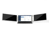 Devanti Triple Portable Monitor Laptop Screen Extender 15.6" Dual Display FHD IPS PM-S10-SI