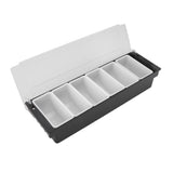 Condiment Caddy Durable Plastic Transparent Lid Detachable Design Multifunction Bar Fruit Caddy for V1294-YM0716-3118220150712