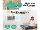 Devanti Window Air Conditioner 1.7kW WAC-05C-WH