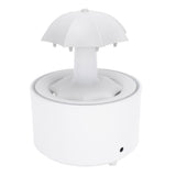 Rotating Umbrella Humidifier 300ML Water Drip Effect Aromatherapy Essential Oil Diffuser with 7 LED V1294-YM0901-3113240334211