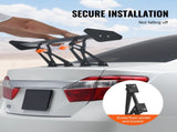 GT Wing Spoiler, 43.3 inch Universal Spoiler with Single Deck, Adjustable Lightweight Aluminum, V952-TYXWYLHJLHJDSCP2HV0