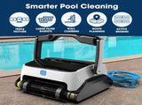 WYBOT Grampus 800 Robotic Pool Cleaner, Automatic Vacuum with Quick Clean, Wall Climbing Capability, V219-POLCLNWY8CCA
