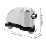 2Pcs Precision Drum Lugs Plated Silver Drum Set Mounting Hardware Replacement V1192-AZ-W-24775