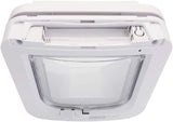Cat Mate cat flap, white, comfortable for cats to get in and out V1237-ZY-203-2496
