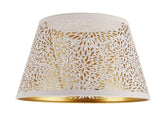 Lamp Shade E27 E26 White Carved Flower Pattern Iron Modern Design Easy Installation Bulb Shade for V1294-YM0706-3119230133111