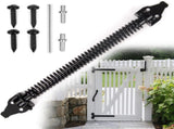 14 inch automatically closing gate spring hardware Adjustable metal spring closer for light to heavy V1259-DP01-BO-241