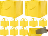 10 Pack Heavy Duty Reusable Grocery Bags with Reinforced Bottom, Large Capacity Shopping Totes for V1107-CS-STGWDHU
