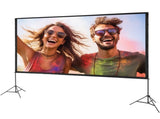 Projector Screen with Stand, 150 inch 169 4K 1080 HD Outdoor Movie Screen with Stand, Wrinkle-Free V952-TYPM20ZJSLJ18YCEZV0