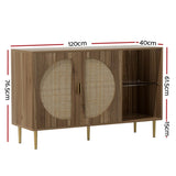 Artiss Buffet Sideboard 2 Doors - ANYA FUR-U-SIDE-RAT-02-WD-AB