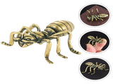 Adorable Desktop Ant Shaped Golden Ornament Stylish Home Decor 4Pcs V1369-AZ3-W-15917