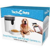 Tech4Pets 7L Smart Pet Feeder with HD Camera & App Control V1031-T4P-FEEDCAM7L