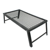Folding Campfire Grill Heavy Duty Steel Grate Portable Over Fire Camping Grill for Outdoor Open V1294-YM0717-10146766