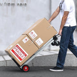 VEVOR Aluminum Hand Truck, 2 in 1, 181 kg Max Load Capacity, Heavy Duty Industrial Convertible V952-DGNSTHC400BEDKOJOV0