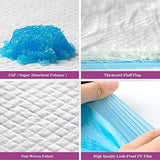 40 pcs 60*60cm Dog Pee Pads Large Puppy Pee Training Pads Super Absorbent & Leak-Proof V1107-135-61664-WHT3