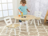 Round Table and 2 Chair Set for children V178-12366