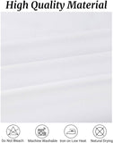 6 Pack Rectanglecloth, 90x156 Inch, Stain Resistant and Wrinkle Polyester Cloth, Fabric V1258-DP02-WO-549