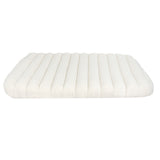 Pawz L Size Orthopedic Dog Bed with Sherpa Plush Removable Cover in White PT1275-L-WH_NZ