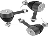 Ball Joint Kit,Set of Tie Rod End with grease fitting Fits for Club Car DS Golf Carts V1259-DP01-A-5416