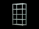 5 Tier Silver Metal Storage Rack Shelving Wire Shelf V63-837161