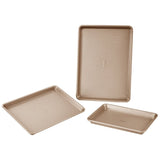 VEVOR Baking Pan Set 3-Piece Nonstick Carbon Steel Set with Silicone Handles V952-TGKPTZ3JJS00J7BCRV0