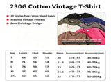 3 Pack 230gsm Heavyweight Washed Vintage Cotton TShirt Unisex Tops Wonderful Christmas Gift Black V1221-XM-LB5381-ZS186