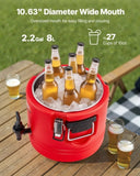 VEVOR Insulated Beverage Dispenser for Hot and Cold Drinks 2.2 Gal/8L Cooler Jug V952-YLHLQQYXKHS2T3EE9001V0