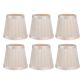 6PCS Modern Simple Chandelier Pendant Lamp Shade Cover Fabric Lampshade for Home Wall Light V1294-YM0901-3119200096211
