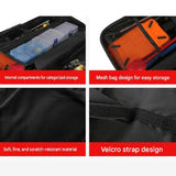 Blue Hard Shell Fishing Rod Bag - ABS Waterproof Tackle Case 50cm - Portable Travel Storage for Lure V888-ELOSUNG56778