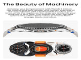 Watch8Classic-MA33 Fitness Smartwatch Bluetooth Call Waterproof Health Tracker for iPhone V1300-WATCH8CLASSIC-MA33-BLACK