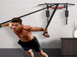 Multifunctional Pull Up Bar, Wall Mounted Chin Up Bar Dip Station for Home Gym, Heavy Duty Steel V952-QTYTXSJBGSDG88IUW001V0