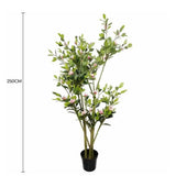 Faux Flowering Pink Magnolia Tree with Pot 250cm V637-DP1890001