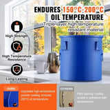 VEVOR Fryer Grease Bucket, 30L/8Gal Oil Disposal Caddy Carbon Steel Fryer Oil Bucket with Rust-Proof V952-WHLYZTTG8JLPUT9ADV0