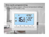 Backlight LCD Thermostat Wall Heating Temperature Controller Blue Light Display V1263-JX-5964