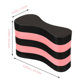 Swim Pull Buoy for Leg & Hip Support, Floating Swim Training Aid for Enhanced Swimming Practice and V1369-AZ3-W-12819