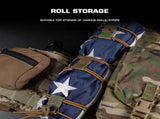 Tactical Flag Bungee Elastic Fastener Strap Shock Cord Retention Molle Webbing Loop Lock Secure V1259-DP01-A-5090
