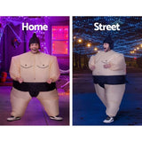 Inflatable Sumo Costume Adult Suit Blow Up Party Fancy Dress Halloween Cosplay HALO-INF-SUMO-6FT