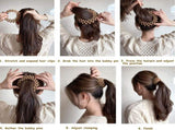 7PCS Birds Nest Hair Clip Holder and Lazy Plate Hairpin for Thin Hair V1259-DP01-A-3265