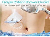 25 PCS Large Waterproof Shower Bandages - 10x12" Transparent Adhesive Film, Second Skin for Surgery, V1370-AZ4-17790
