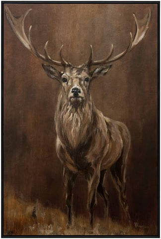 Buck The Deer Artwork Framed Wall Art 80x120cm V637-E592639