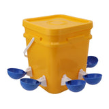Automatic Chicken Waterer Cup with 12L Handheld Barrel Poultry Drinking Equipemnt for Goose Duck V1294-YM0706-3111230182713